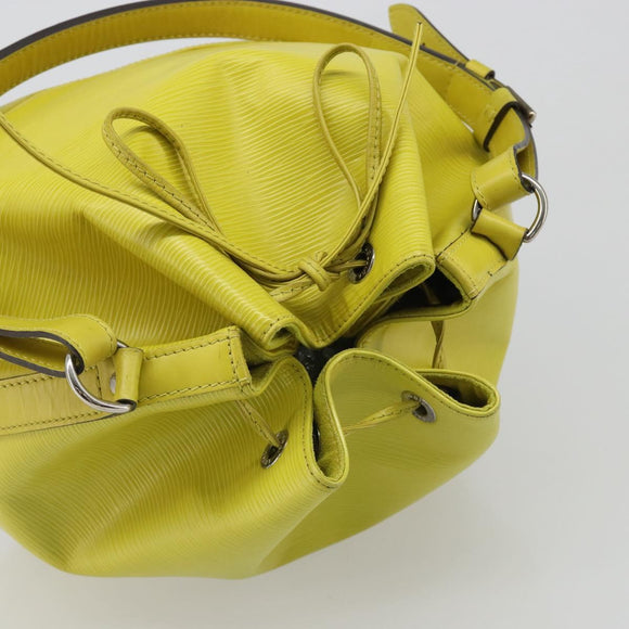 LOUIS VUITTON Epi Petit Noe Shoulder Bag Pistachian M40969 LV Auth 187291A