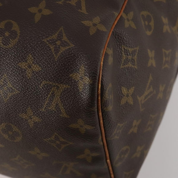 LOUIS VUITTON Monogram Sac Souple 45 Boston Bag M41624 LV Auth 187293