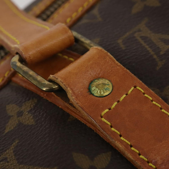LOUIS VUITTON Monogram Sac Souple 45 Boston Bag M41624 LV Auth 187293