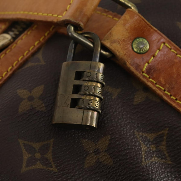 LOUIS VUITTON Monogram Sac Souple 45 Boston Bag M41624 LV Auth 187293