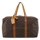 LOUIS VUITTON Monogram Sac Souple 45 Boston Bag M41624 LV Auth 187293-13