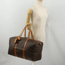 LOUIS VUITTON Monogram Sac Souple 45 Boston Bag M41624 LV Auth 187293-24