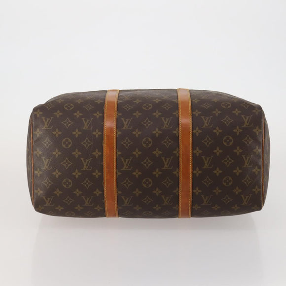 LOUIS VUITTON Monogram Sac Souple 45 Boston Bag M41624 LV Auth 187293