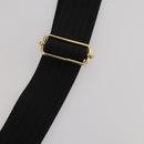 Gianni Versace Boston Bag PVC Canvas 2way Yellow Gold Auth 187294-8