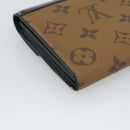 LOUIS VUITTON Monogram Reverse Portefeuille Sarah Wallet M67255 LV Auth 187295SM-16