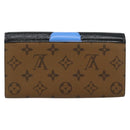 LOUIS VUITTON Monogram Reverse Portefeuille Sarah Wallet M67255 LV Auth 187295SM-2