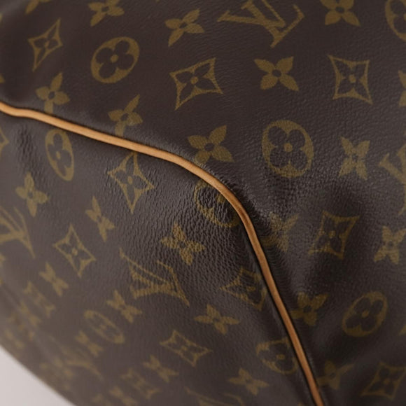 LOUIS VUITTON Monogram Keepall 60 Boston Bag M41422 LV Auth 187296V