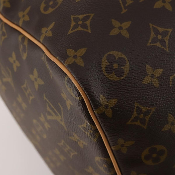 LOUIS VUITTON Monogram Keepall 60 Boston Bag M41422 LV Auth 187296V