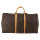 LOUIS VUITTON Monogram Keepall 60 Boston Bag M41422 LV Auth 187296V-2