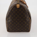 LOUIS VUITTON Monogram Keepall 60 Boston Bag M41422 LV Auth 187296V-4