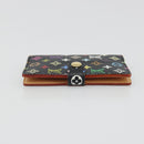 LOUIS VUITTON Multicolor Carnet de Val Mini Agenda Black M92652 Auth 187298V-3
