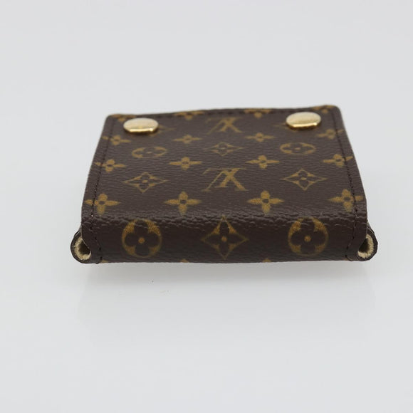 LOUIS VUITTON Monogram Jewelry case Jewelry Box LV Auth 187300V