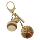 LOUIS VUITTON Bijoux Sac Mini Run Croisette Key Holder metal M65699 Auth 187302V-1