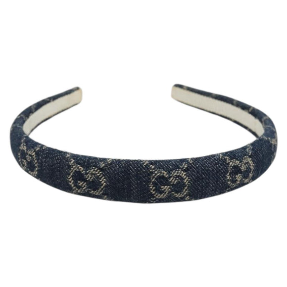 GUCCI GG Katyusha Denim Navy Auth 187303A