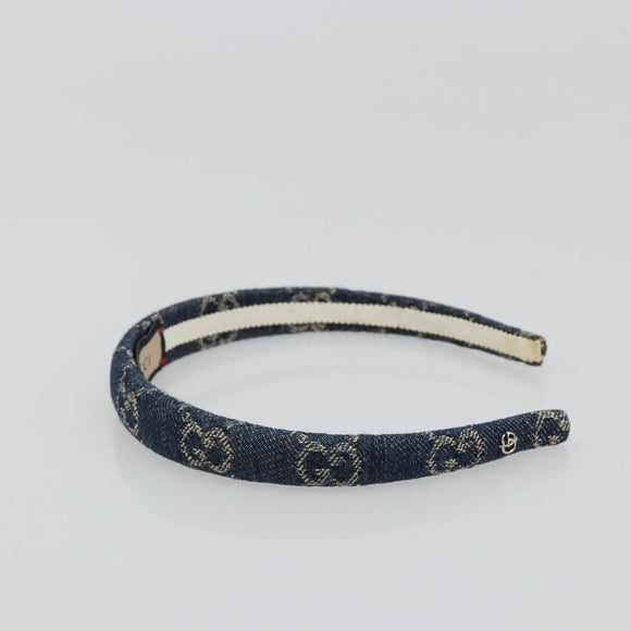 GUCCI GG Katyusha Denim Navy Auth 187303A
