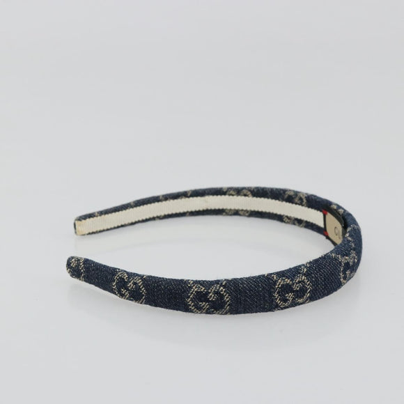 GUCCI GG Katyusha Denim Navy Auth 187303A