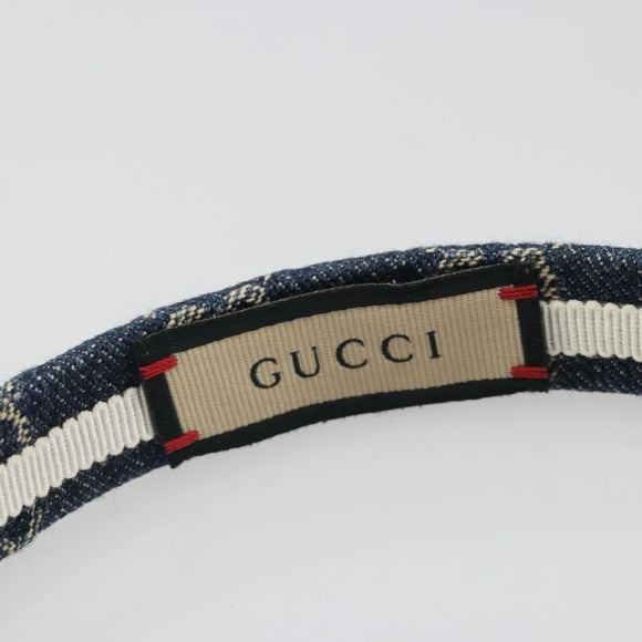 GUCCI GG Katyusha Denim Navy Auth 187303A