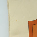 HERMES Carre 90 Scarf ""CARROSSIER"" Silk Brown Auth 187304-11