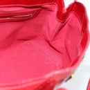 LOUIS VUITTON Monogram Vernis Wilshire PM Bag Rouge Grunadine M91723 Auth 187307-18