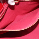 LOUIS VUITTON Monogram Vernis Wilshire PM Bag Rouge Grunadine M91723 Auth 187307-21