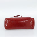 LOUIS VUITTON Monogram Vernis Wilshire PM Bag Rouge Grunadine M91723 Auth 187307-5