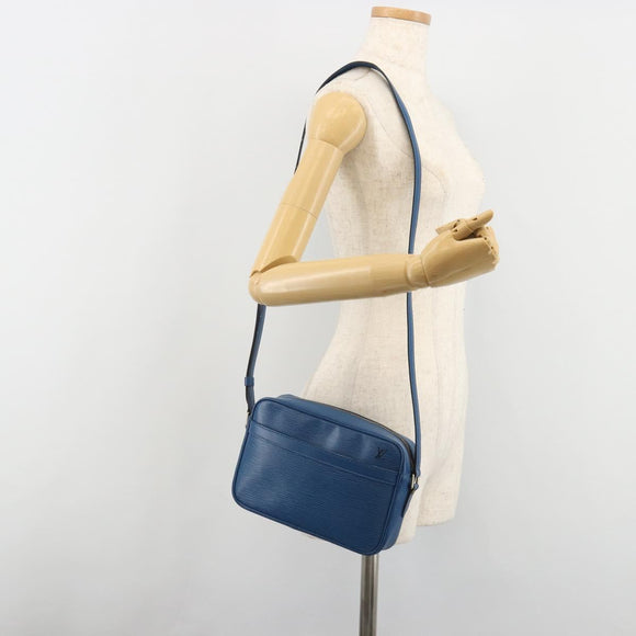 LOUIS VUITTON Epi Trocadero 23 Shoulder Bag Blue M52305 LV Auth 187309A