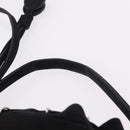 PIERRE HARDY Shoulder Bag Suede 2way Black Silver Auth 187310V-14