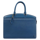 LOUIS VUITTON Epi Riviera Hand Bag Blue M48185 LV Auth 187313-13
