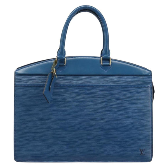 LOUIS VUITTON Epi Riviera Hand Bag Blue M48185 LV Auth 187313