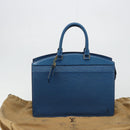 LOUIS VUITTON Epi Riviera Hand Bag Blue M48185 LV Auth 187313-12