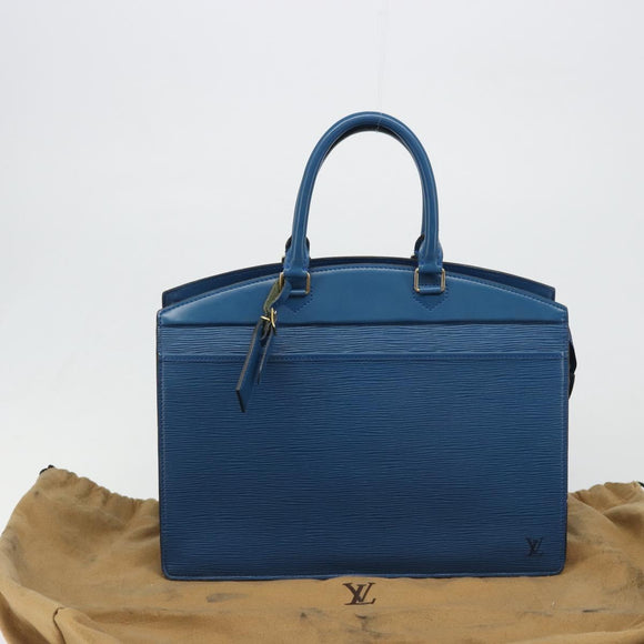 LOUIS VUITTON Epi Riviera Hand Bag Blue M48185 LV Auth 187313