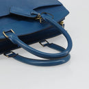 LOUIS VUITTON Epi Riviera Hand Bag Blue M48185 LV Auth 187313-7