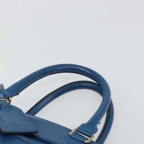 LOUIS VUITTON Epi Riviera Hand Bag Blue M48185 LV Auth 187313