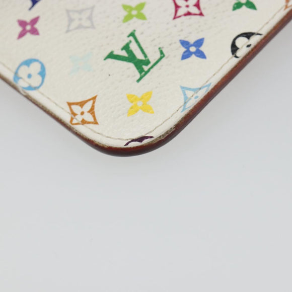 LOUIS VUITTON Monogram Multicolor Pochette Cles NM Purse M93734 Auth 187314