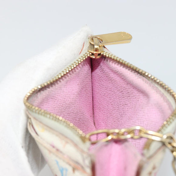LOUIS VUITTON Monogram Multicolor Pochette Cles NM Purse M93734 Auth 187314