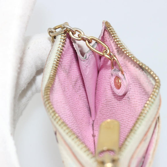 LOUIS VUITTON Monogram Multicolor Pochette Cles NM Purse M93734 Auth 187314