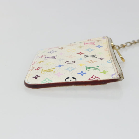 LOUIS VUITTON Monogram Multicolor Pochette Cles NM Purse M93734 Auth 187314