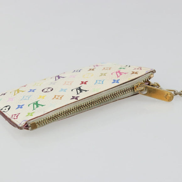 LOUIS VUITTON Monogram Multicolor Pochette Cles NM Purse M93734 Auth 187314