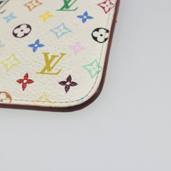 LOUIS VUITTON Monogram Multicolor Pochette Cles NM Purse M93734 Auth 187314
