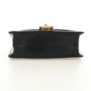 CHANEL Matelasse Chain Shoulder Bag Lamb Skin Black Gold CC Auth 187319SM-10