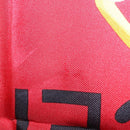 CELINE Scarf Silk Red Auth 187321-7