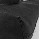 Vivienne Westwood Hand Bag Leather Black Silver Auth 187344-12