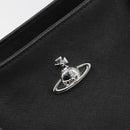 Vivienne Westwood Hand Bag Leather Black Silver Auth 187344-14