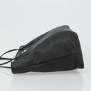Vivienne Westwood Hand Bag Leather Black Silver Auth 187344-5
