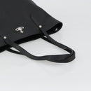 Vivienne Westwood Hand Bag Leather Black Silver Auth 187344-7