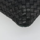 BOTTEGA VENETA INTRECCIATO Tote Bag Leather Black Auth 187347-16