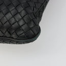 BOTTEGA VENETA INTRECCIATO Tote Bag Leather Black Auth 187347-17