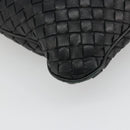 BOTTEGA VENETA INTRECCIATO Tote Bag Leather Black Auth 187347-9