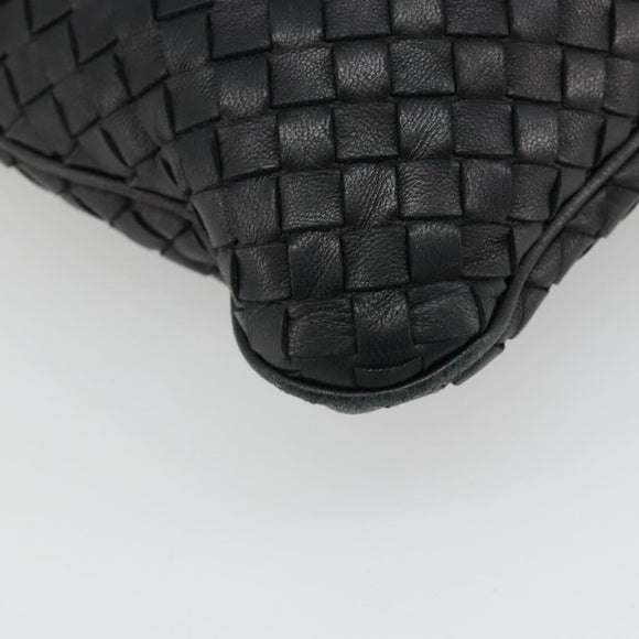 BOTTEGA VENETA INTRECCIATO Tote Bag Leather Black Auth 187347
