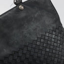 BOTTEGA VENETA INTRECCIATO Tote Bag Leather Black Auth 187347-18